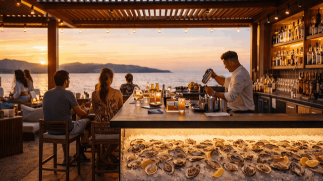 Resortentwicklung - Restaurant mit Bar