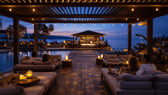 Resortentwicklung - Restaurant mit Bar